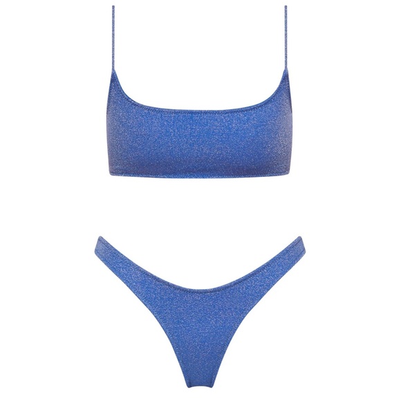 TRIANGL MICA - CHEEKY MARINA SPARKLE WITH BAG NWT - Picture 4 of 7